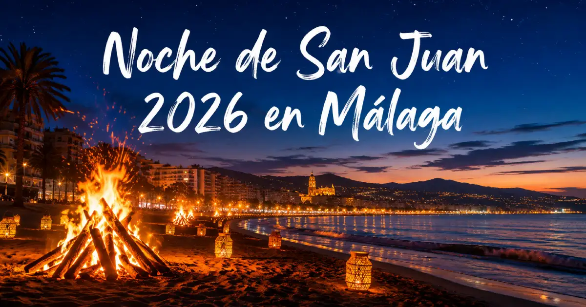Noche de San Juan 2026 en Málaga