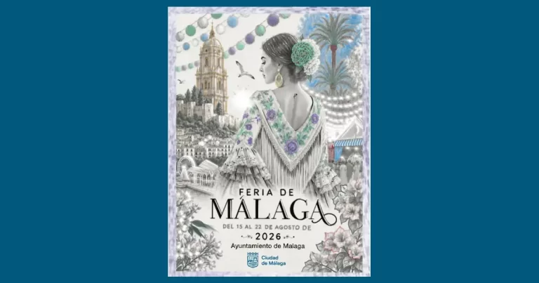 cartel Feria de Málaga 2026 Fran Guerrero
